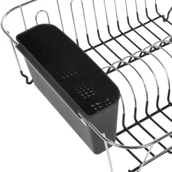 Rangement De Cuisine<Gifi Égouttoir à vaisselle gris et noir