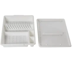 Rangement De Cuisine<Gifi Égouttoir avec plateau blanc