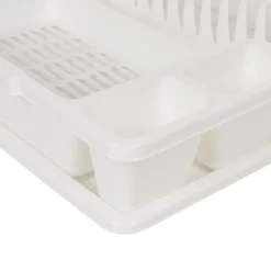 Rangement De Cuisine<Gifi Égouttoir avec plateau blanc