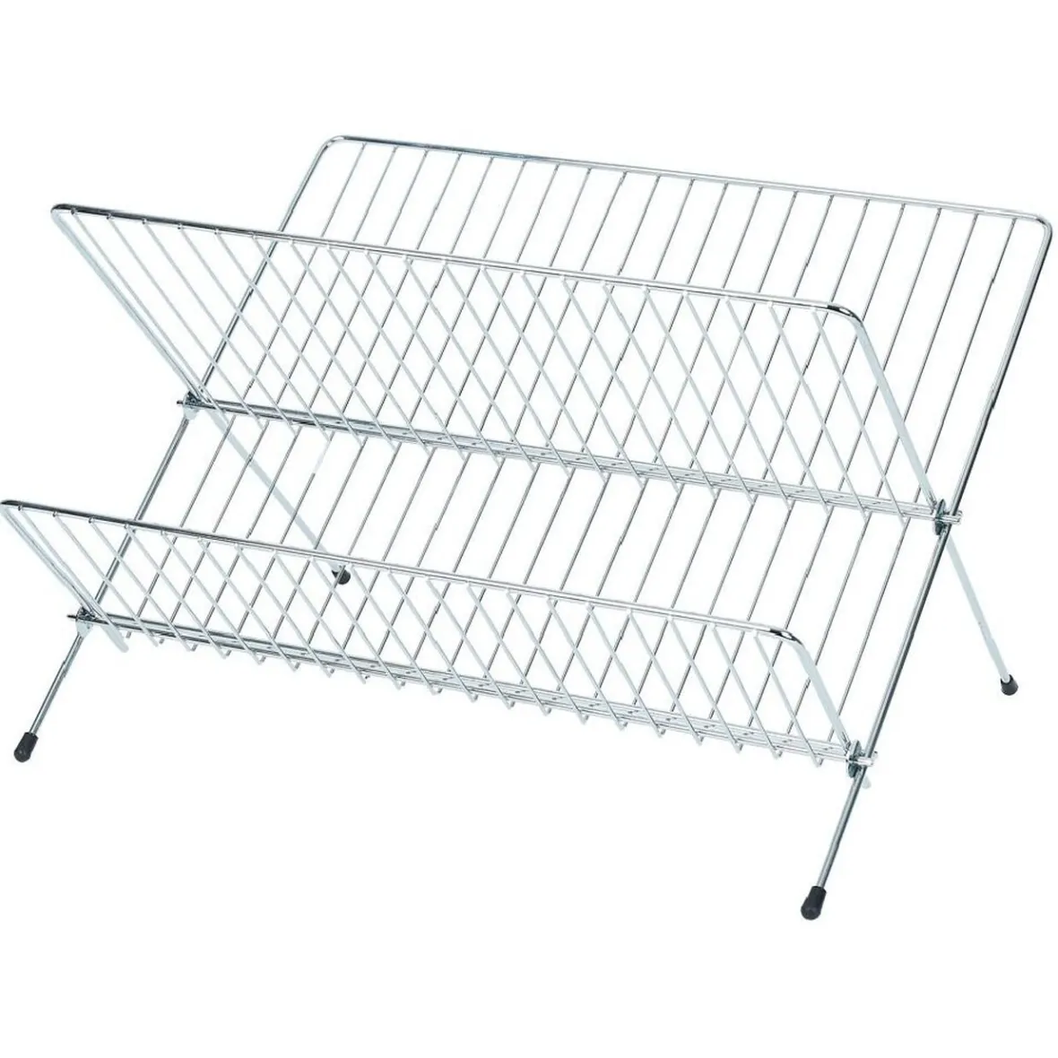 Rangement De Cuisine<Gifi Égouttoir pliable en métal gris 36x31xH22cm