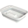 Rangement De Cuisine<Gifi Égouttoir rétractable plastique blanc 45x32,5xH5,5/12cm
