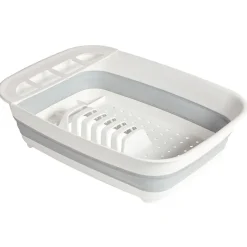 Rangement De Cuisine<Gifi Égouttoir rétractable plastique blanc 45x32,5xH5,5/12cm