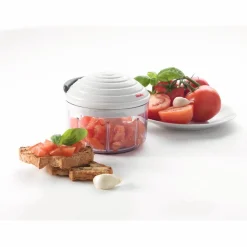 Petit Électroménager<Gifi Hachoir manuel multiusage transparent couvercle blanc 500 ml