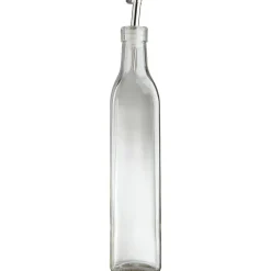 Gifi Huilier en verre avec bouchon inox| Vaisselle Et Accessoires De Table
