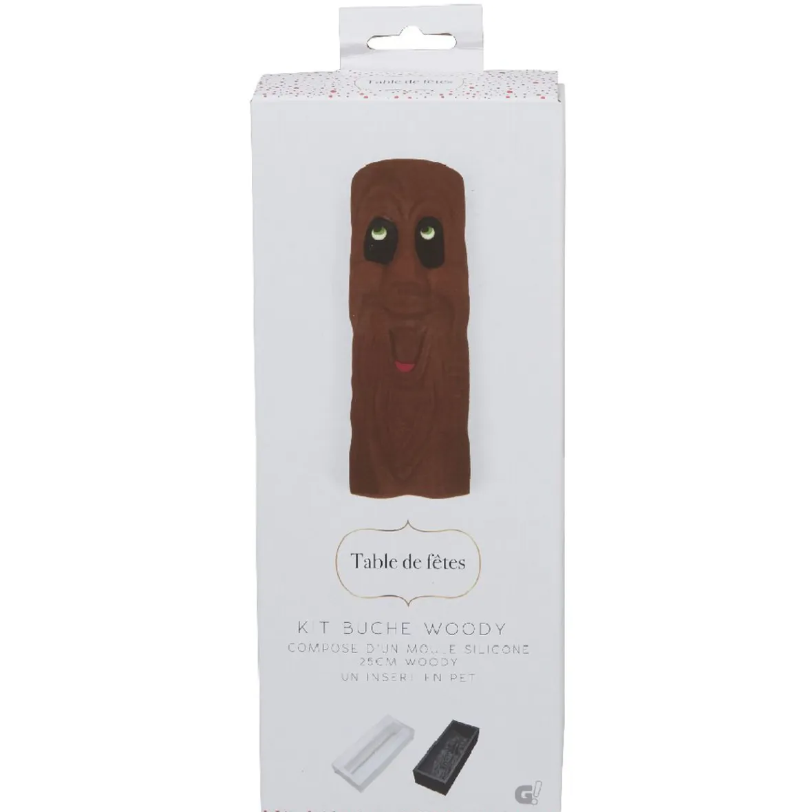 Cuisson<Gifi Kit bûche de Noël Woody