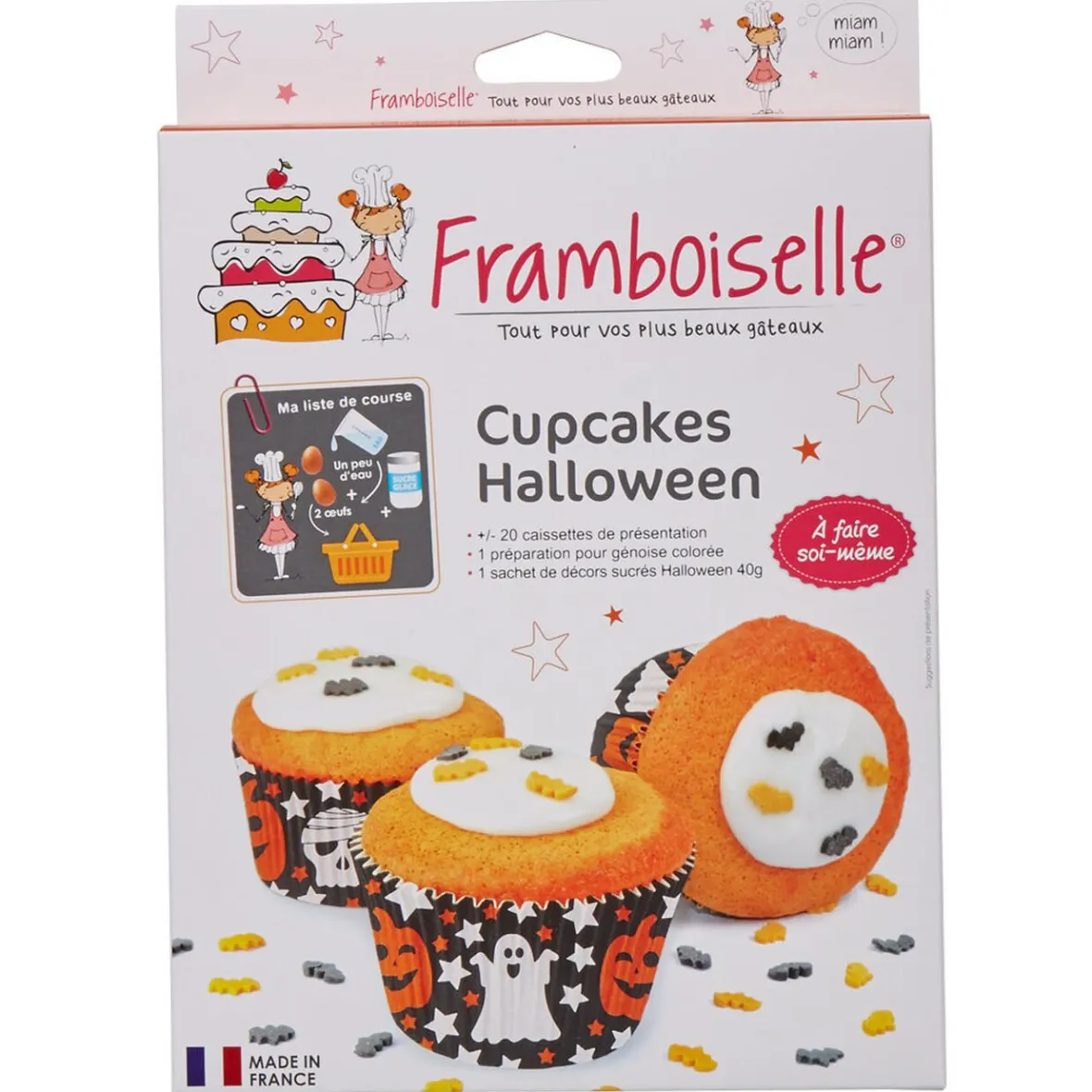 Cuisson<Gifi Kit de cupcake halloween