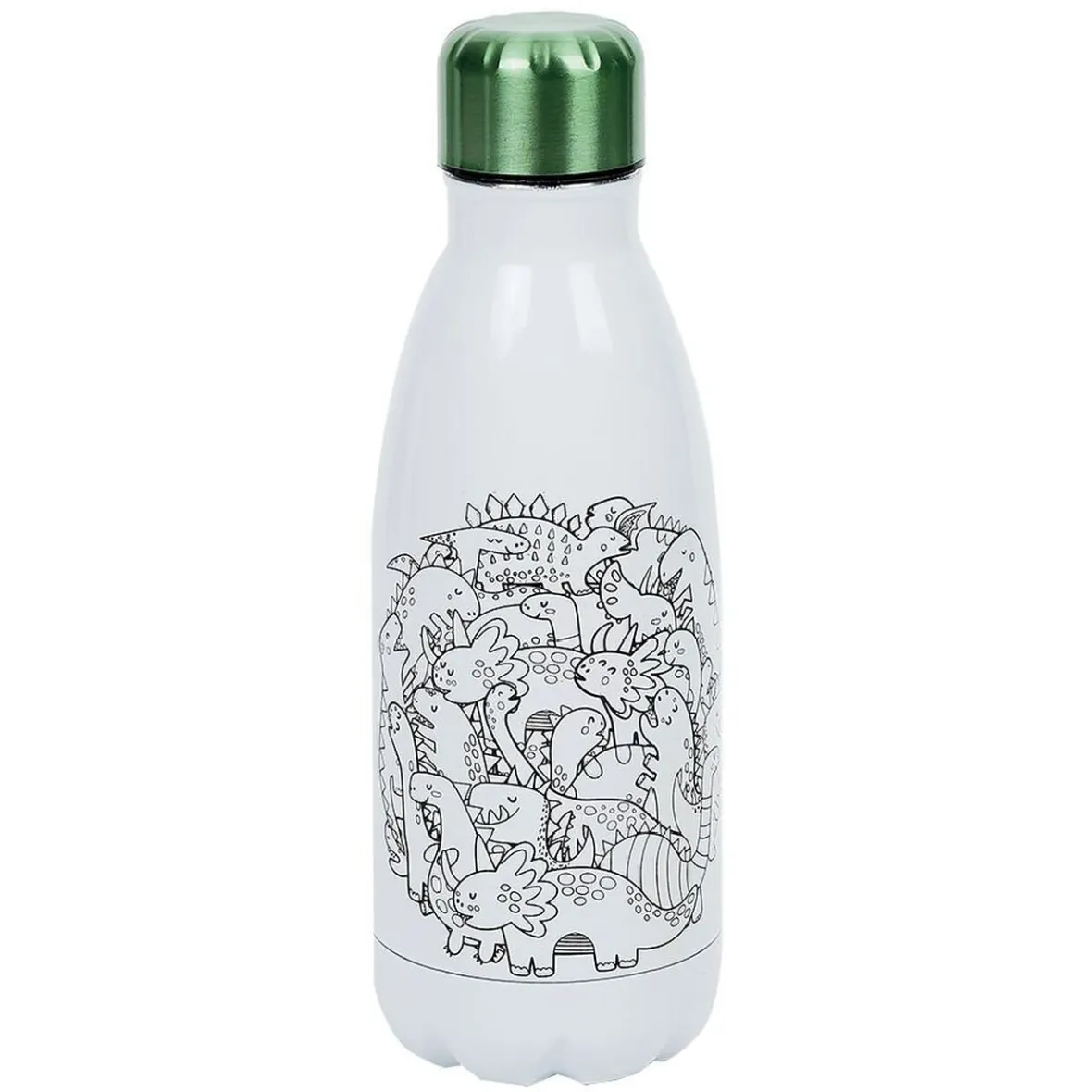 Conservation Alimentaire<Gifi Kit gourde isotherme 350mL à colorier avec 6 marqueurs