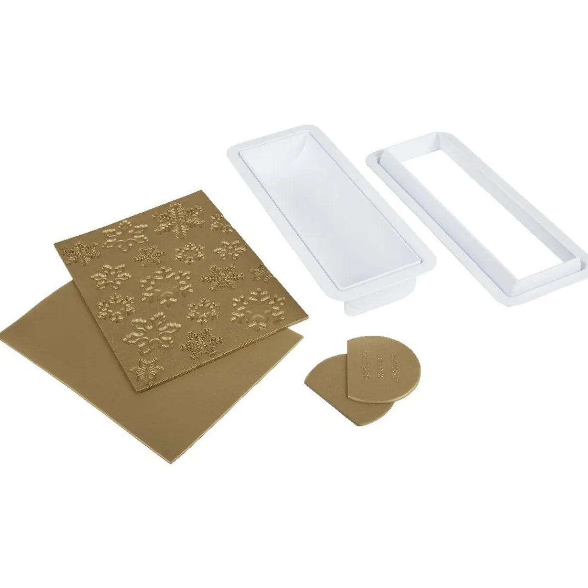 Cuisson<Gifi Kit pour bûche de Noël 2 pièces
