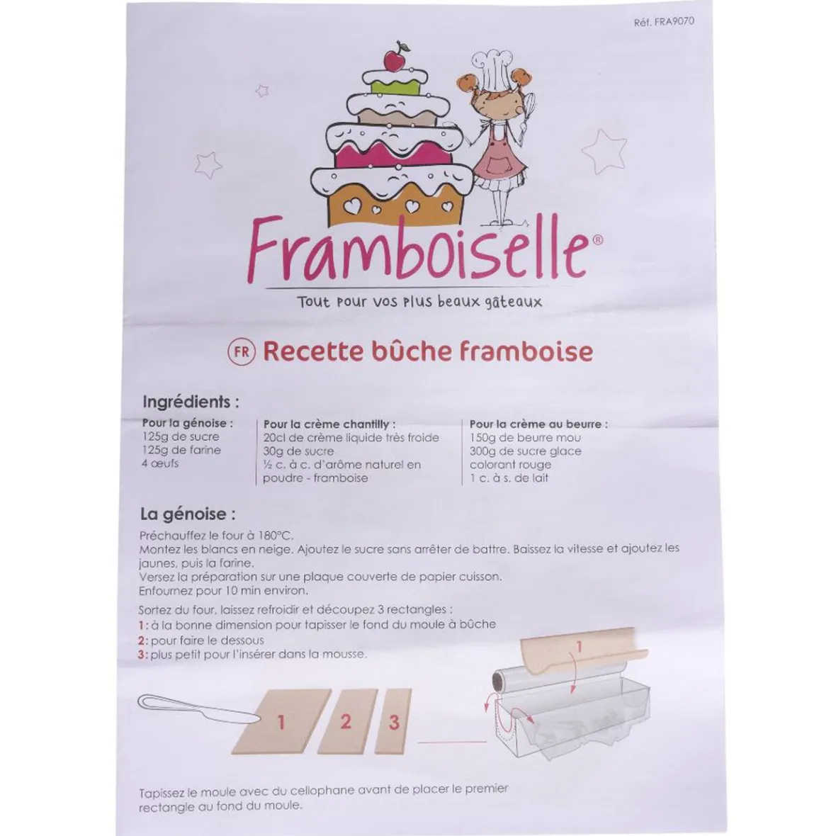 Cuisson<Gifi Kit préparation bûche de Noël