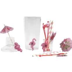 Gifi Kit shaker à cocktail pour 6 personnes| Vaisselle Et Accessoires De Table