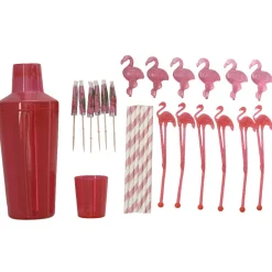Gifi Kit shaker à cocktail pour 6 personnes| Vaisselle Et Accessoires De Table