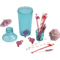 Gifi Kit shaker à cocktail pour 6 personnes| Vaisselle Et Accessoires De Table