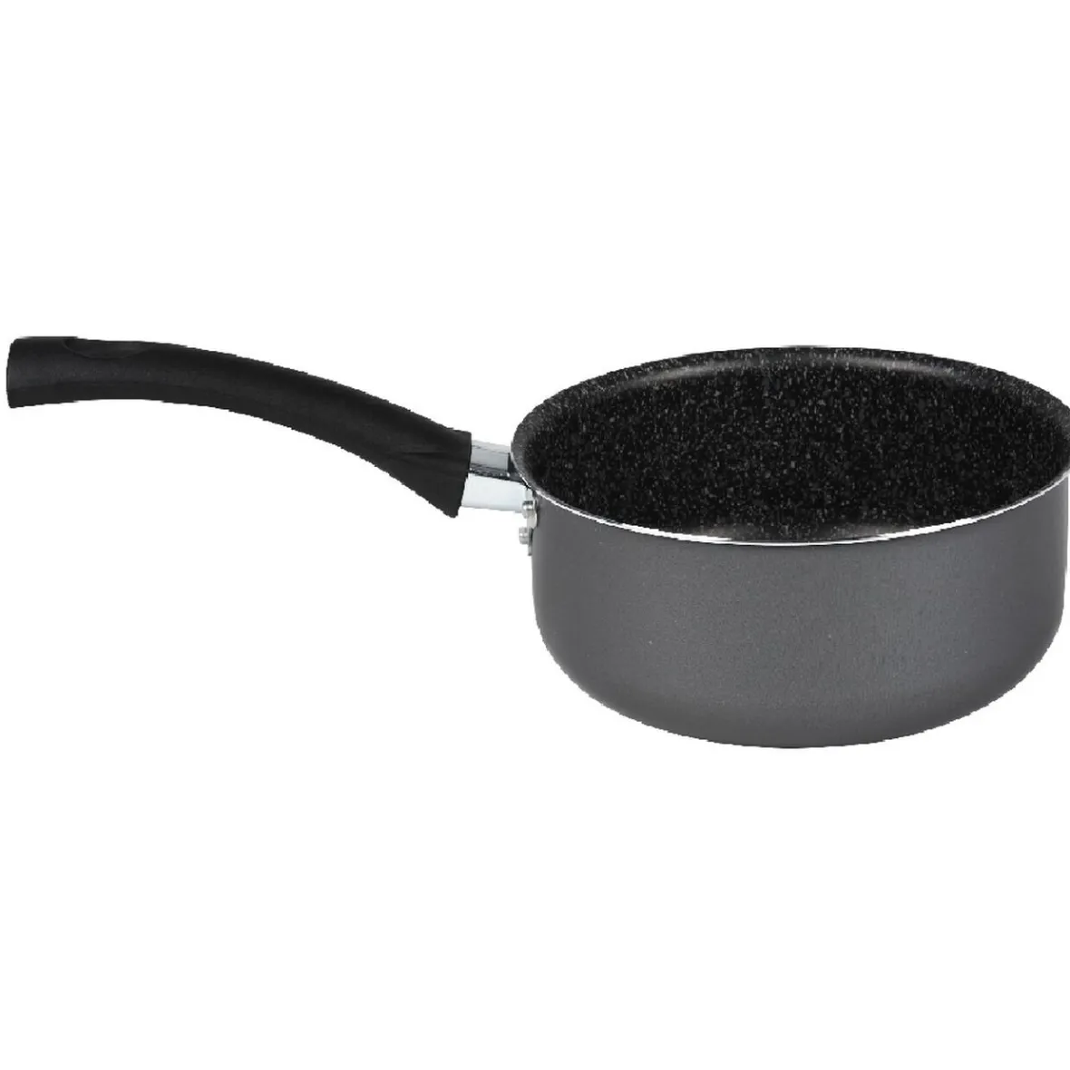 Cuisson<Gifi Lot 1 poêle + 1 casserole aluminium effet pierre