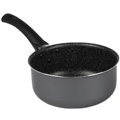 Cuisson<Gifi Lot 1 poêle + 1 casserole aluminium effet pierre