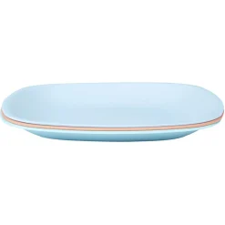 Gifi Lot de 3 assiettes colorées en plastique rigide| Vaisselle Et Accessoires De Table