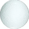 Gifi Lot de 4 assiettes plates rondes en plastique effet martelé| Vaisselle Et Accessoires De Table