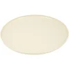 Gifi Lot de 4 assiettes plates beige| Vaisselle Et Accessoires De Table