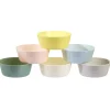 Gifi Lot de 6 bols en plastique réutilisable| Vaisselle Et Accessoires De Table