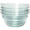 Gifi Lot de 4 coupelles en plastique effet martelé| Vaisselle Et Accessoires De Table