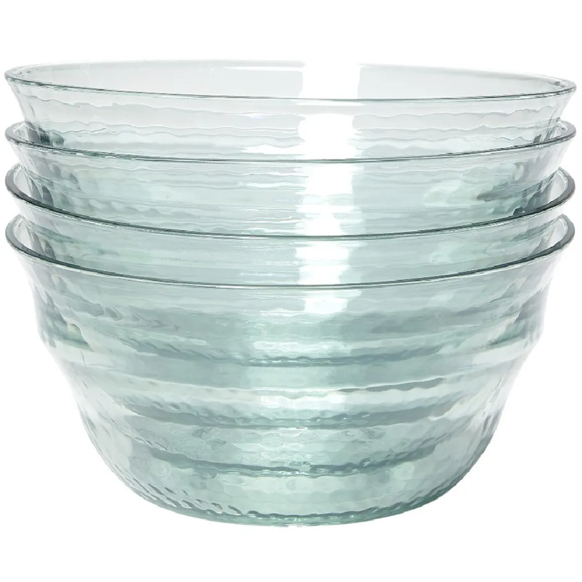 Gifi Lot de 4 coupelles en plastique effet martelé| Vaisselle Et Accessoires De Table