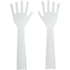 Préparation Culinaire<Gifi Lot de 2 couverts à salade forme main plastique blanc
