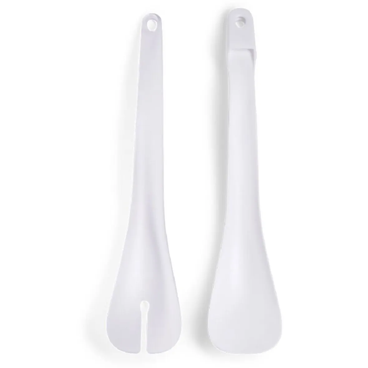 Préparation Culinaire<Gifi Lot de 2 couverts à salade plastique blanc L.31cm