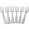 Gifi Lot de 6 fourchettes en inox| Vaisselle Et Accessoires De Table