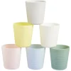 Gifi Lot de 6 gobelets en plastique réutilisable 230 ml| Vaisselle Et Accessoires De Table