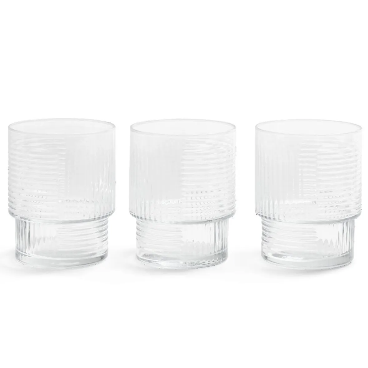 Vaisselle Et Accessoires De Table<Gifi Lot de 3 gobelets en verre empilables 32,5cl