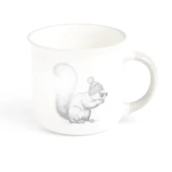 Gifi Lot de 4 mugs animaux 33,5cl| Vaisselle Et Accessoires De Table