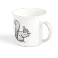 Gifi Lot de 4 mugs animaux 33,5cl| Vaisselle Et Accessoires De Table