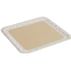 Gifi Lot de 6 plats de présentation en carton 33x31cm décor oriental| Vaisselle Et Accessoires De Table