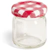 Vaisselle Et Accessoires De Table<Gifi Lot de 6 pots à confiture acier et verre Ø4,5xH4,6cm
