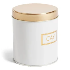 Vaisselle Et Accessoires De Table<Gifi Lot de 3 pots à épices acier blanc et doré Ø9,9xH11,4cm