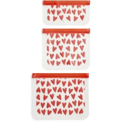 Conservation Alimentaire<Gifi Lot de 3 sacs alimentaires en plastique - 3 modèles