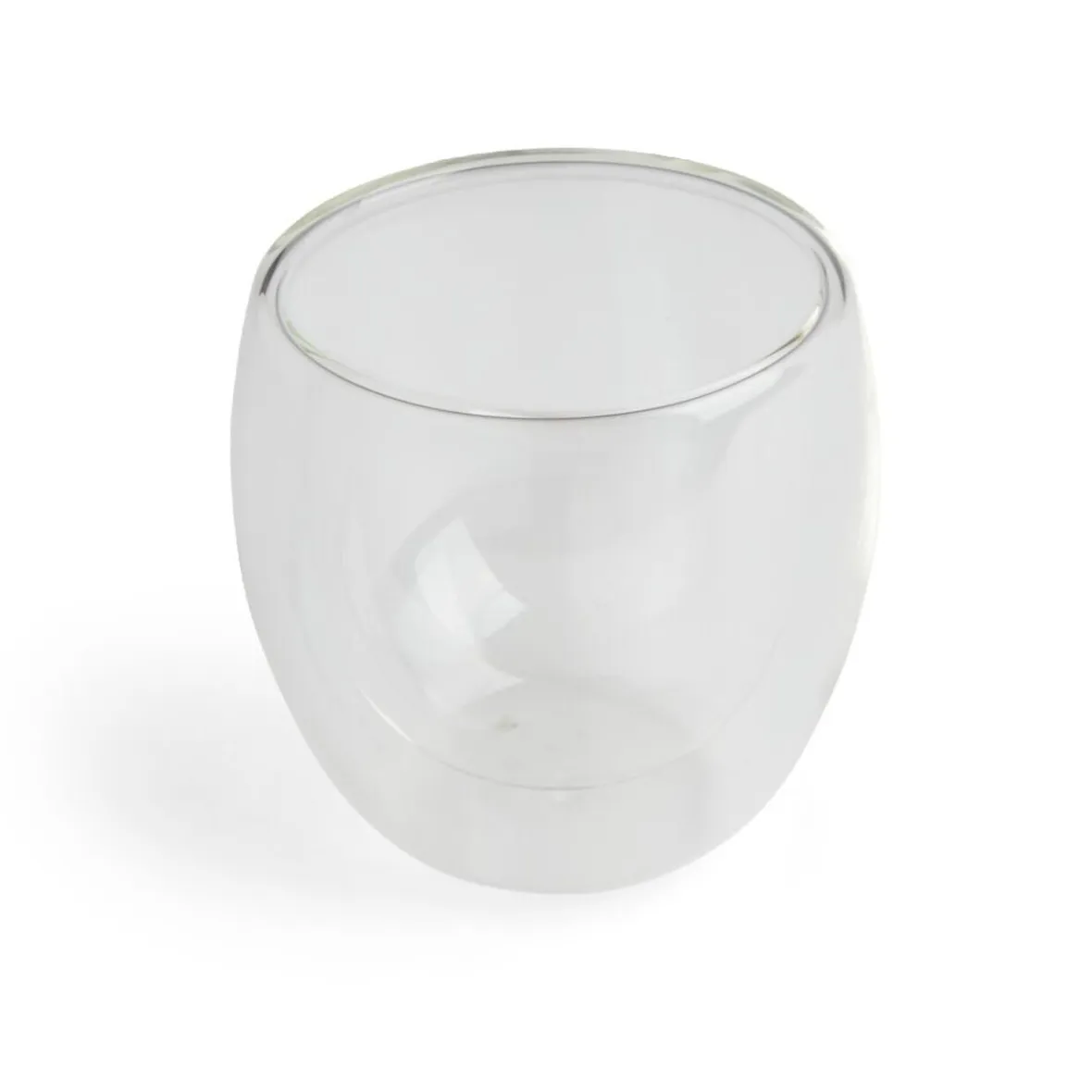 Vaisselle Et Accessoires De Table<Gifi Lot de 2 tasses double paroi verre transparent 250ml