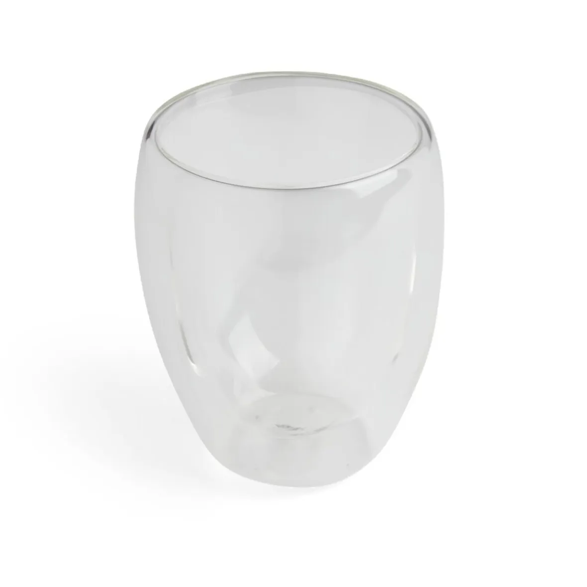 Vaisselle Et Accessoires De Table<Gifi Lot de 2 tasses double paroi verre transparent 350ml