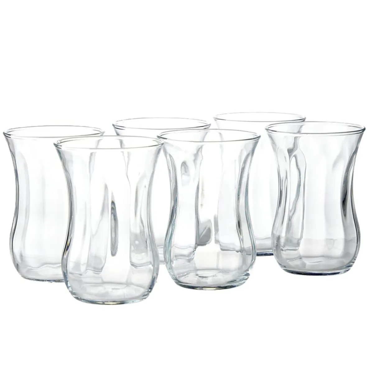 Vaisselle Et Accessoires De Table<Gifi Lot de 6 verres à thé en verre 11,5cl H8,3cm