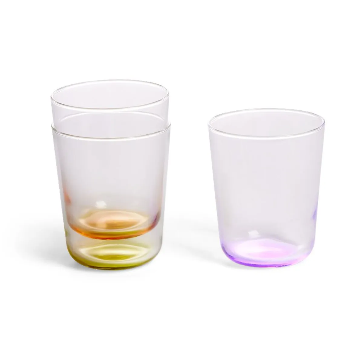Vaisselle Et Accessoires De Table<Gifi Lot de 6 verres 31cl transparents avec fond coloré