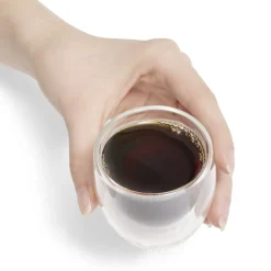 Gifi Lot de 2 verres double paroi 80ml| Vaisselle Et Accessoires De Table