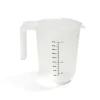 Préparation Culinaire<Gifi Lot de 3 verres mesureur 250/500/1000ml plastique blanc transparent