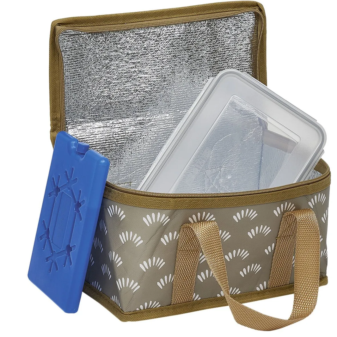 Conservation Alimentaire<Gifi Lunch bag avec pain de glace et boîte alimentaire 25x14xH12cm
