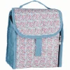 Conservation Alimentaire<Gifi Lunch bag réfrigérant blanc et bleu motif fleuri rouge 2,3 L