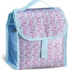 Conservation Alimentaire<Gifi Lunch bag réfrigérant bleu et rose motif baies sauvages