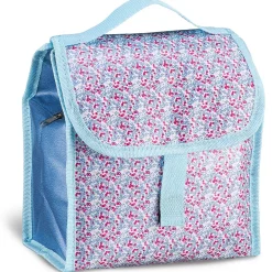 Conservation Alimentaire<Gifi Lunch bag réfrigérant bleu et rose motif baies sauvages