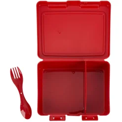 Conservation Alimentaire<Gifi Lunch box à 2 compartiments - Boîte alimentaire en plastique rose 1L