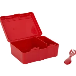 Conservation Alimentaire<Gifi Lunch box à 2 compartiments - Boîte alimentaire en plastique rose 1L