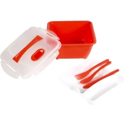Conservation Alimentaire<Gifi Lunch box compartimentée avec couverts