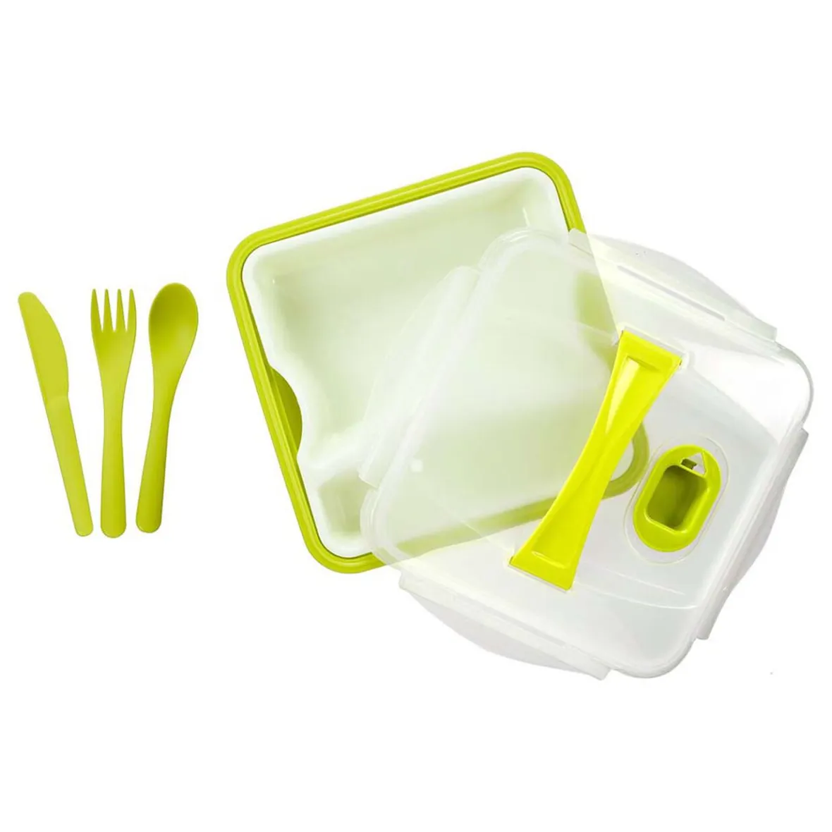 Conservation Alimentaire<Gifi Lunch box compartimentée avec couverts