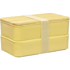 Conservation Alimentaire<Gifi Lunch box couvercle bambou x2
